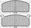 BORG & BECK BBP1204 Brake Pad Set, disc brake